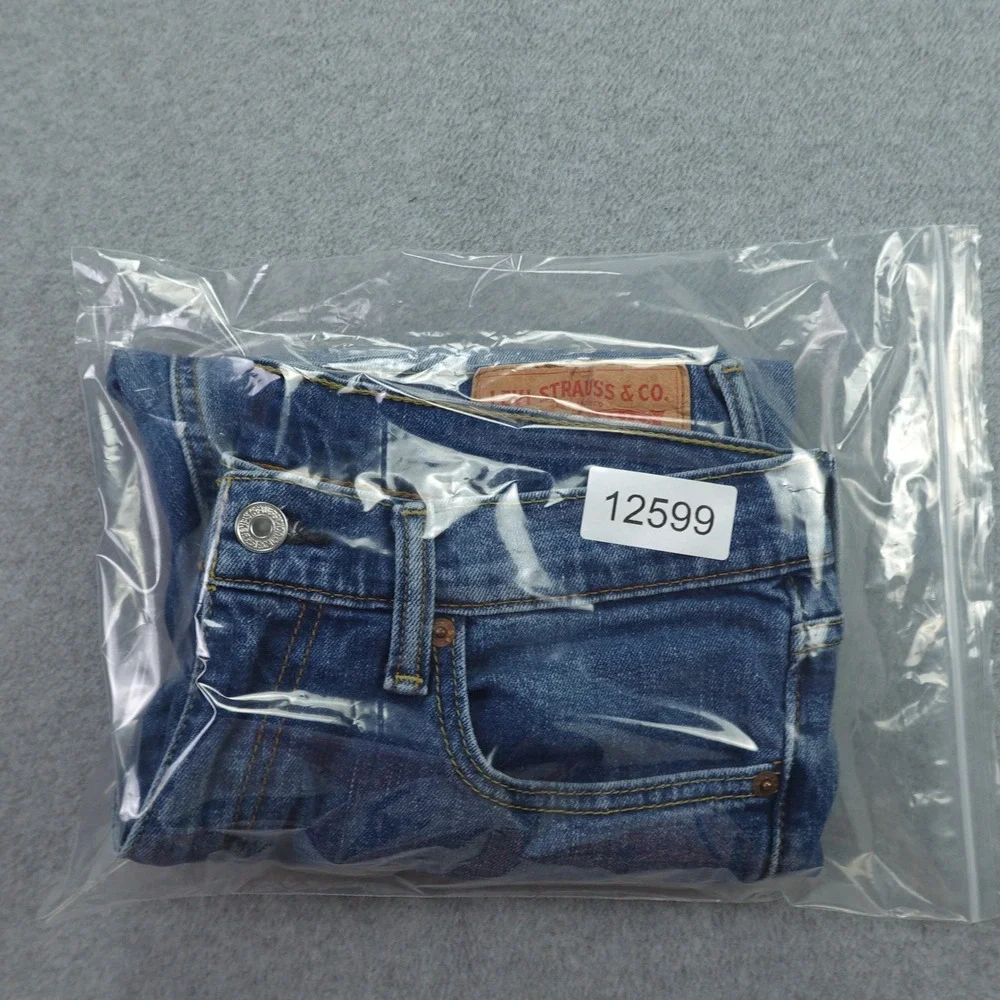 Levi's 541 Shorts Mens 31 Blue Stretch Athletic Taper Denim Casual